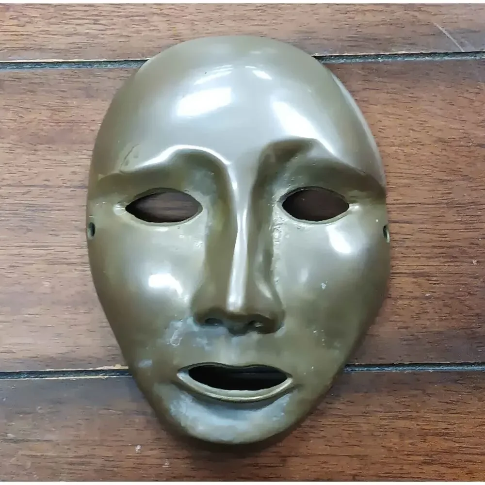 Brass Theater Drama Comedy &Tragedy Mask Wall Decor
